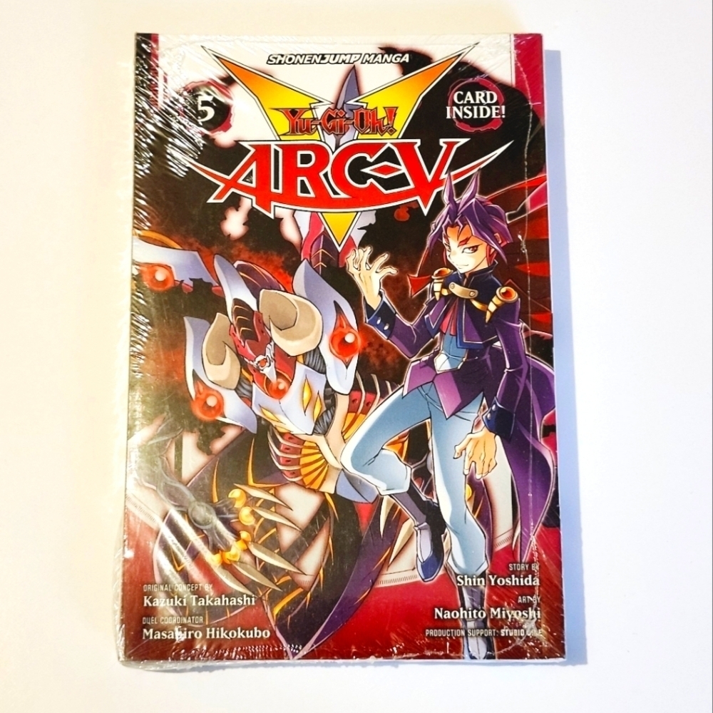*3 for $30* Yu-Gi-Oh! Arc-V Manga Volume 5 - Sealed with Card Inside!